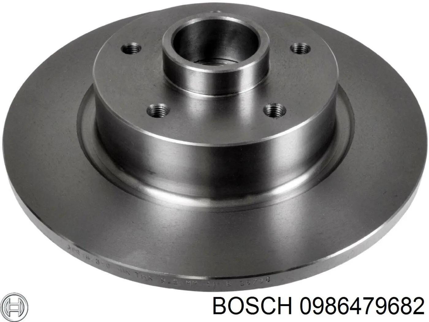 0 986 479 682 Bosch disco de freno trasero