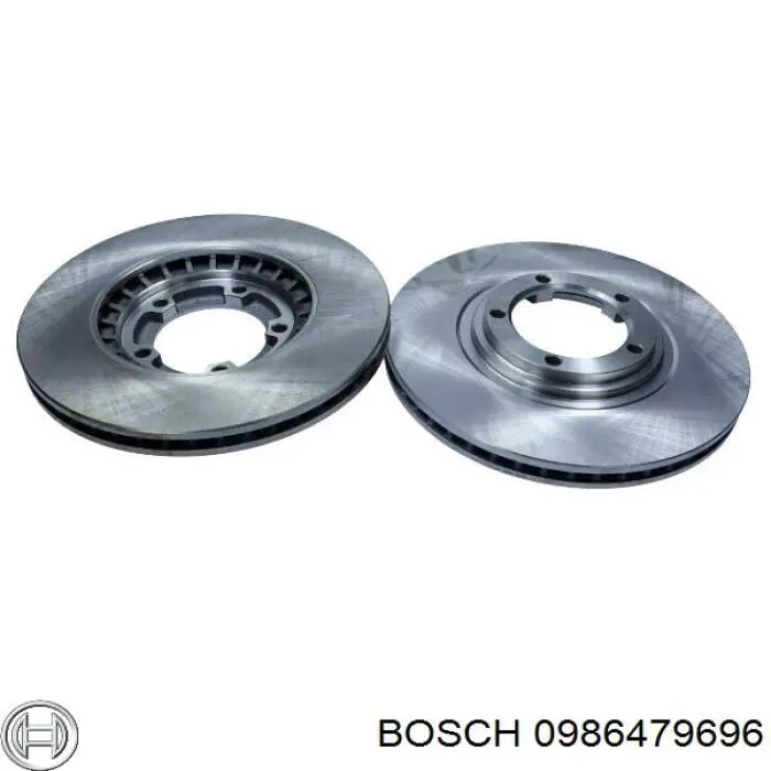 0986479696 Bosch freno de disco delantero