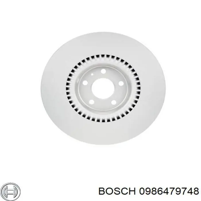 0986479748 Bosch freno de disco delantero