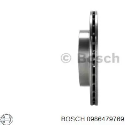 0986479769 Bosch freno de disco delantero