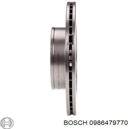 0986479770 Bosch freno de disco delantero