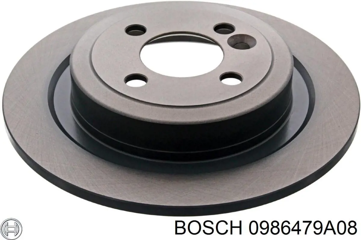 0 986 479 A08 Bosch disco de freno trasero