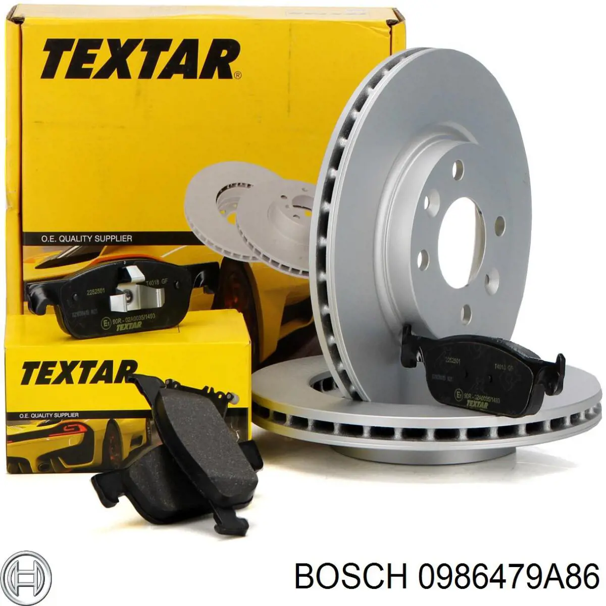 0986479A86 Bosch freno de disco delantero