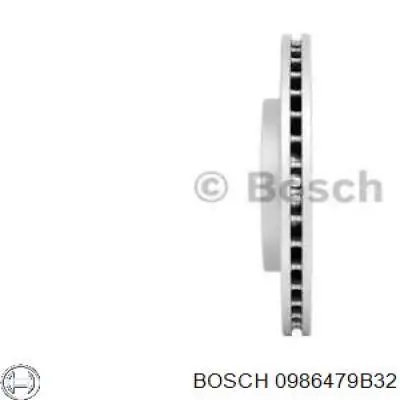 0986479B32 Bosch freno de disco delantero