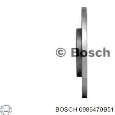 0986479B51 Bosch freno de disco delantero