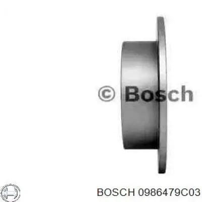 0 986 479 C03 Bosch disco de freno trasero