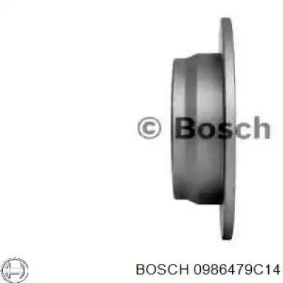 0 986 479 C14 Bosch disco de freno trasero