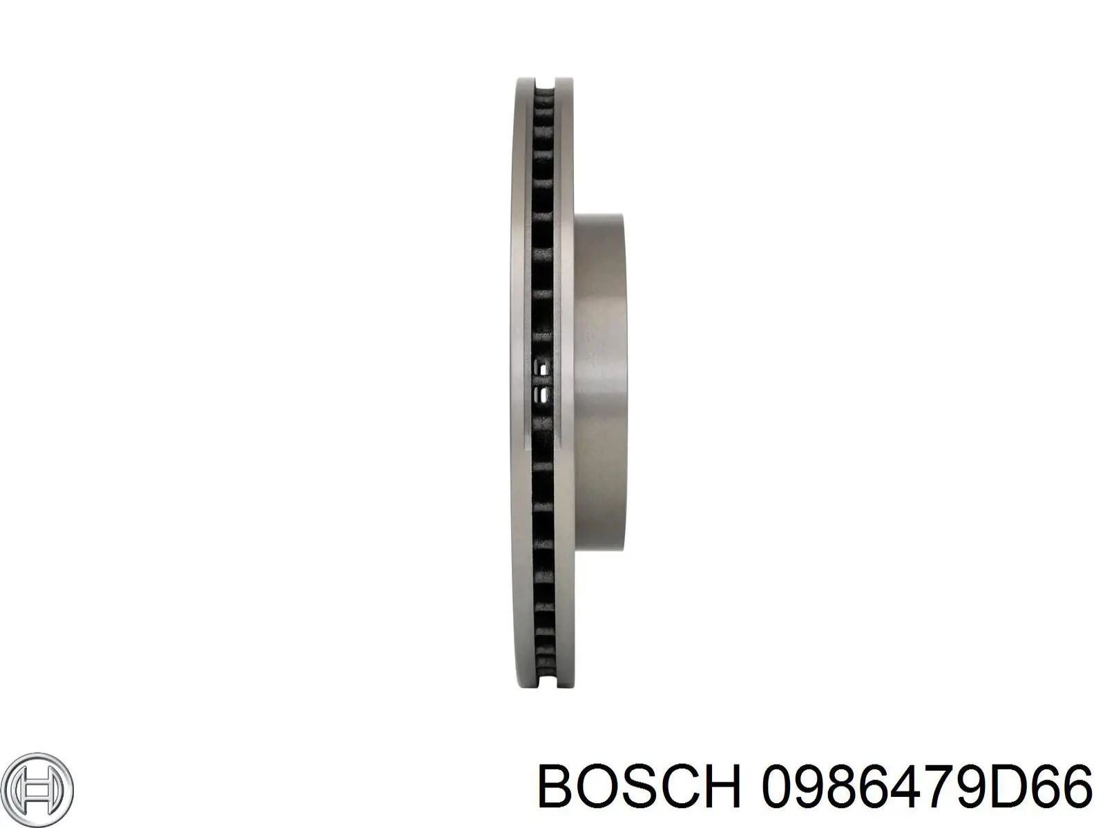 0986479D66 Bosch freno de disco delantero