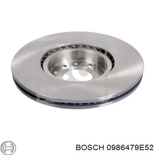 0986479E52 Bosch freno de disco delantero