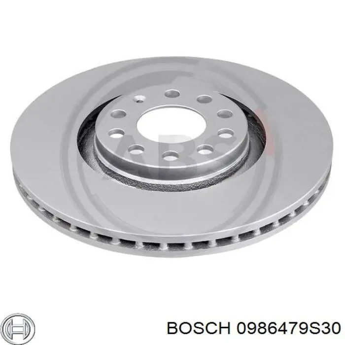 0986479S30 Bosch freno de disco delantero