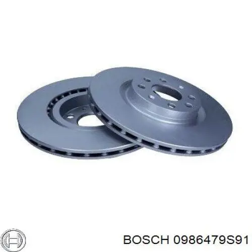 0986479S91 Bosch freno de disco delantero