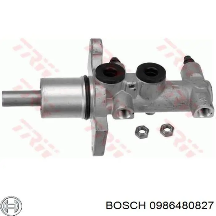 0986480827 Bosch cilindro principal de freno