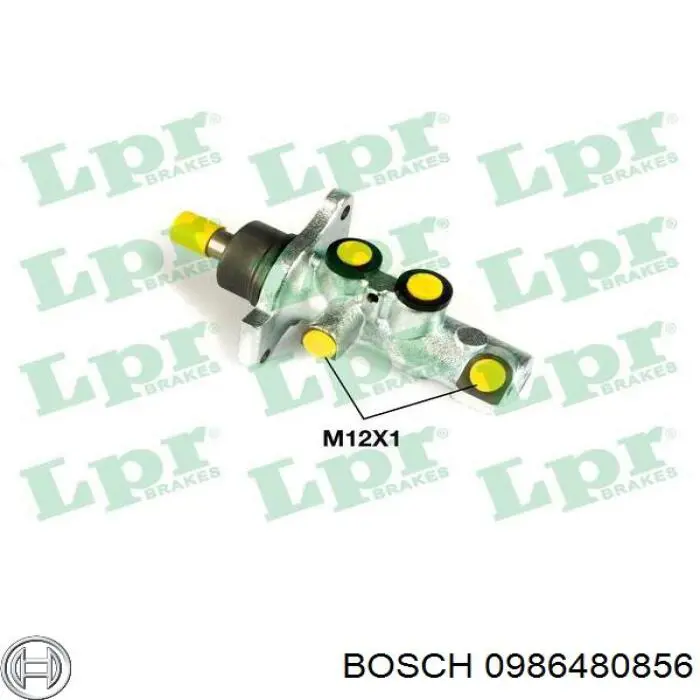 0986480856 Bosch cilindro principal de freno