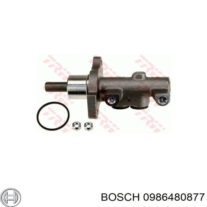 0986480877 Bosch cilindro principal de freno