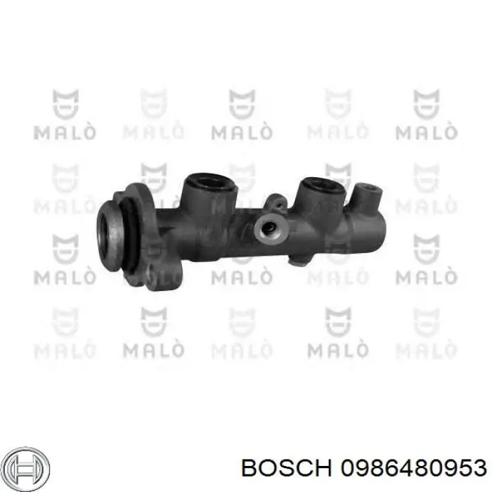 0986480953 Bosch cilindro principal de freno