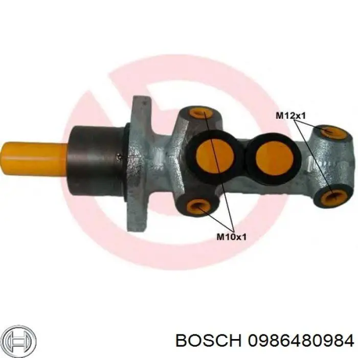 0986480984 Bosch cilindro principal de freno