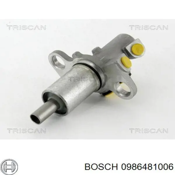 0986481006 Bosch cilindro principal de freno