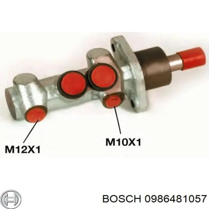 0 986 481 057 Bosch cilindro principal de freno