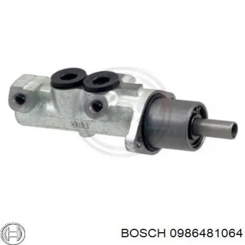 0986481064 Bosch cilindro principal de freno