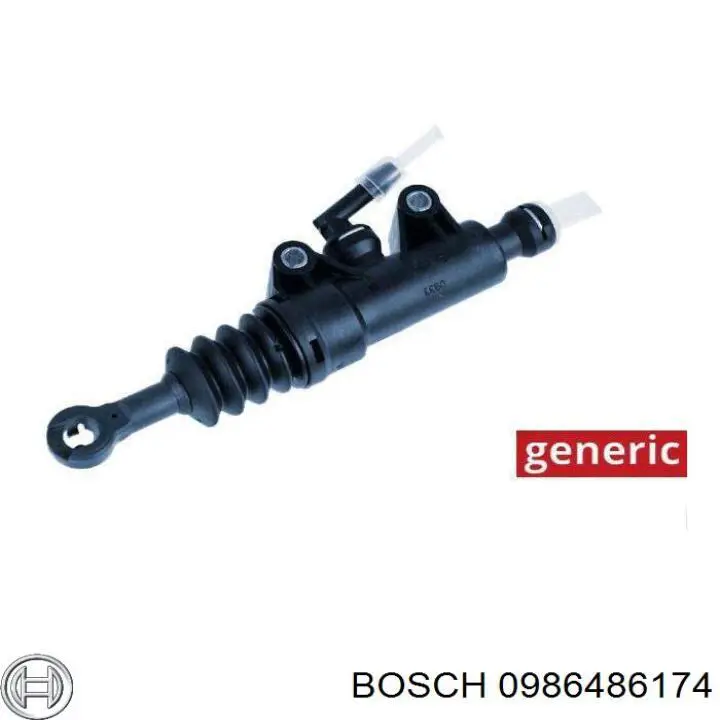 0 986 486 174 Bosch cilindro maestro de embrague