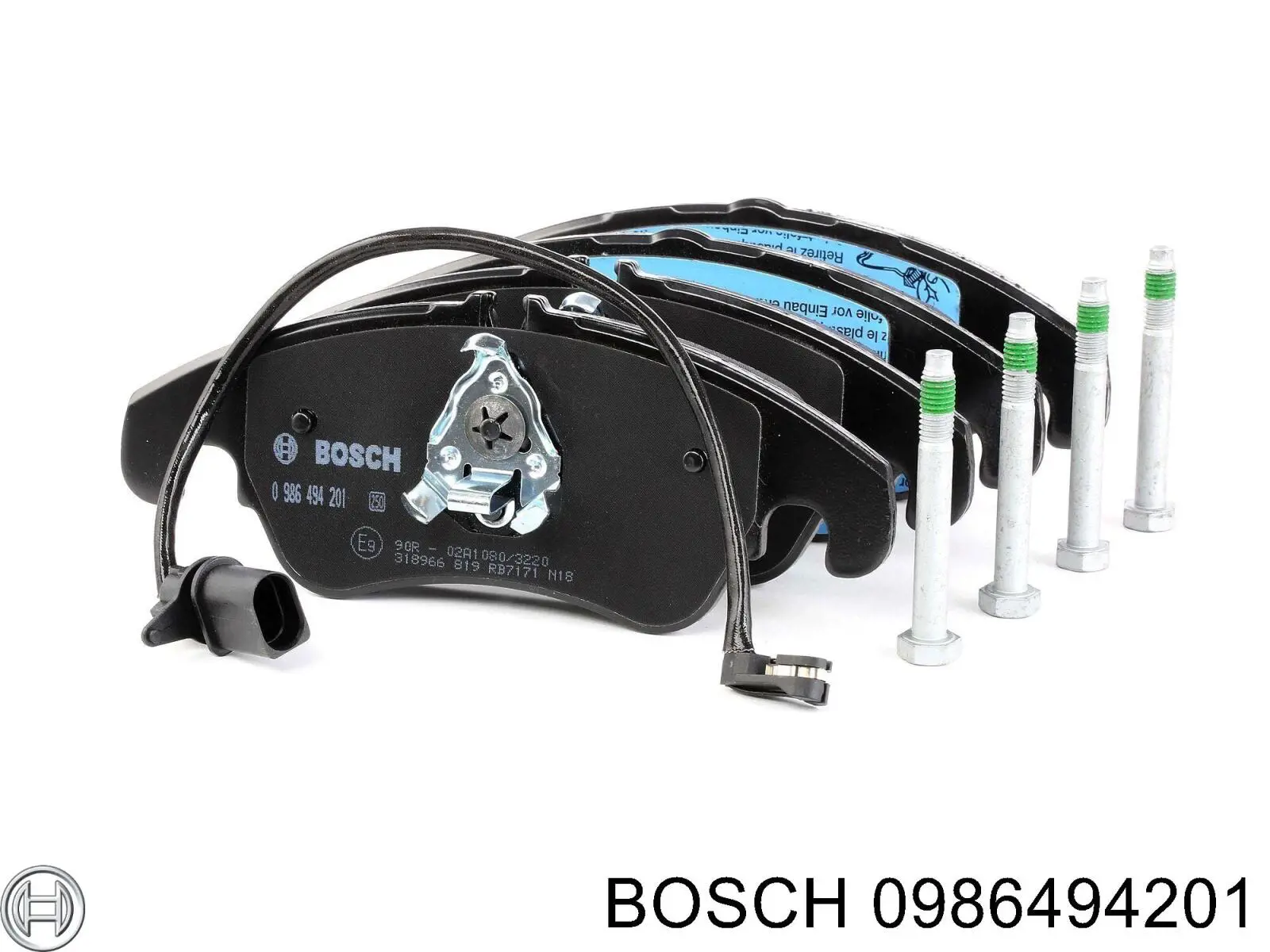 0986494201 Bosch pastillas de freno delanteras