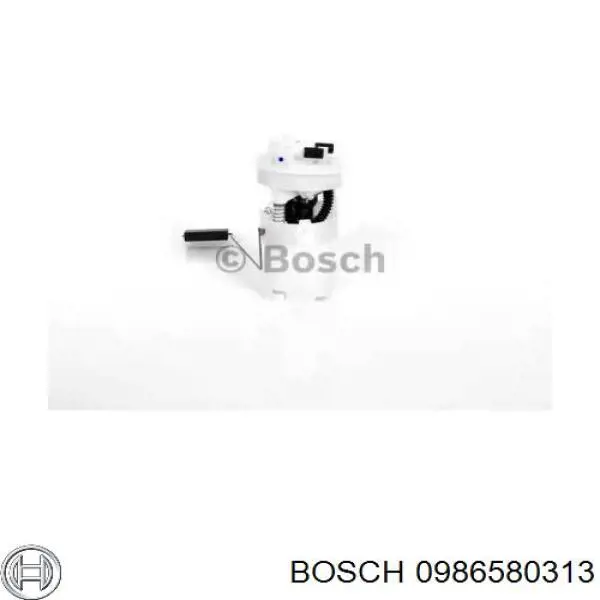 0986580313 Bosch módulo alimentación de combustible