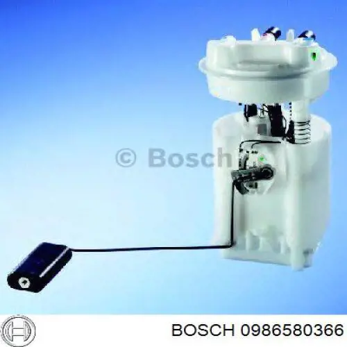 0 986 580 366 Bosch módulo alimentación de combustible