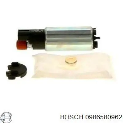 0986580962 Bosch bomba de combustible eléctrica sumergible