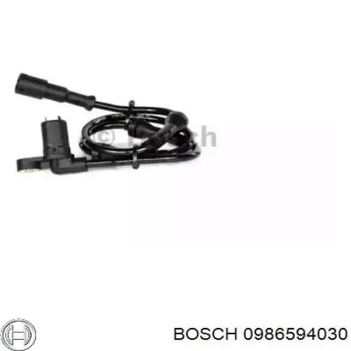 0 986 594 030 Bosch sensor abs delantero