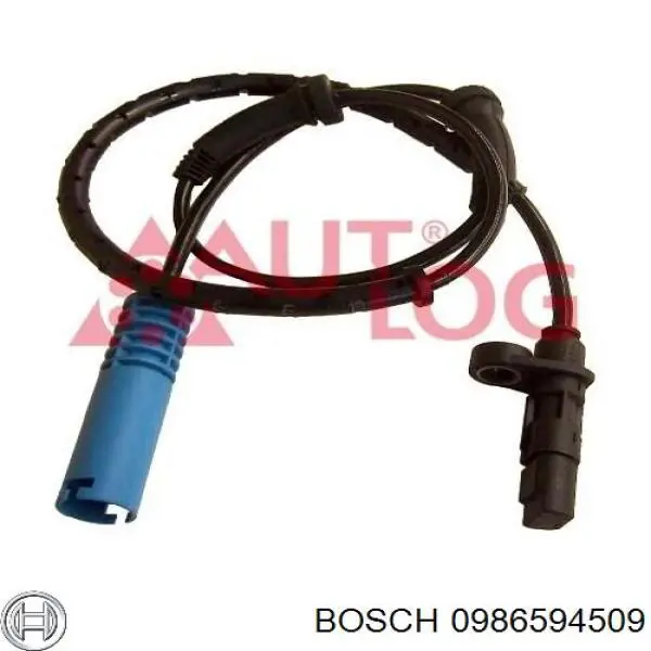 0986594509 Bosch sensor abs trasero