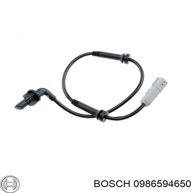 0986594650 Bosch sensor abs trasero