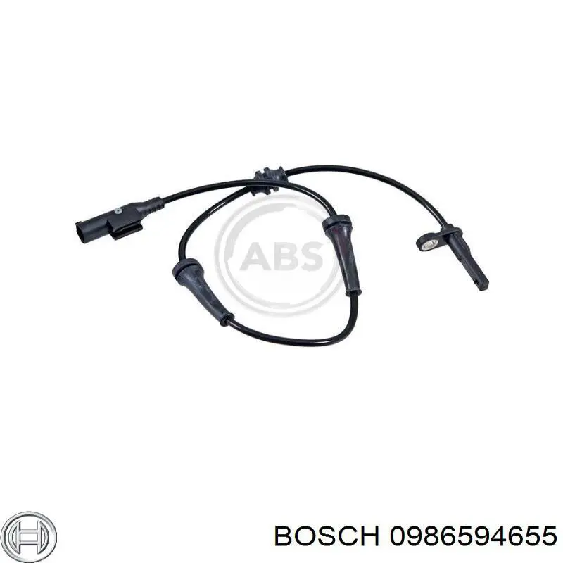 0986594655 Bosch sensor abs delantero