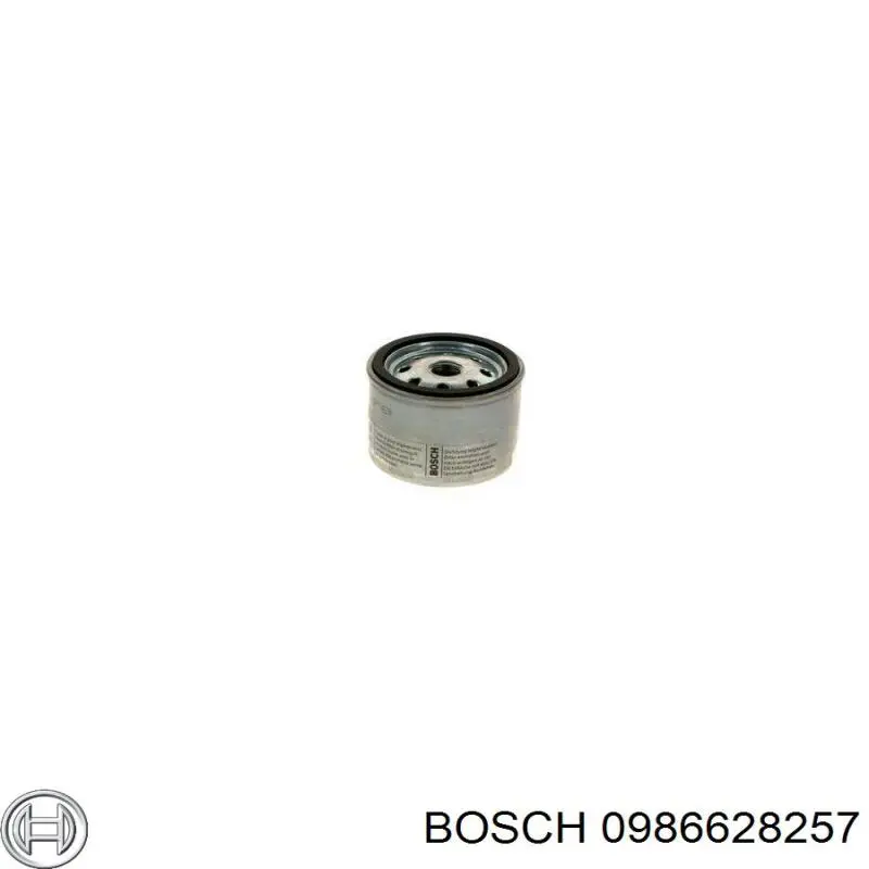 0 986 628 257 Bosch filtro del secador de aire (separador de agua y aceite (CAMIÓN))