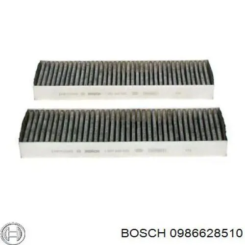 0986628510 Bosch filtro de habitáculo