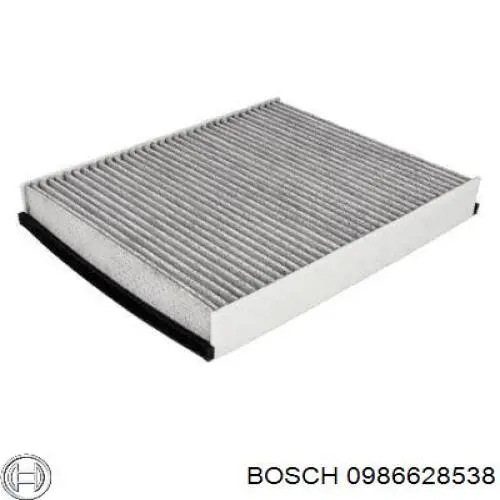 0986628538 Bosch filtro de habitáculo