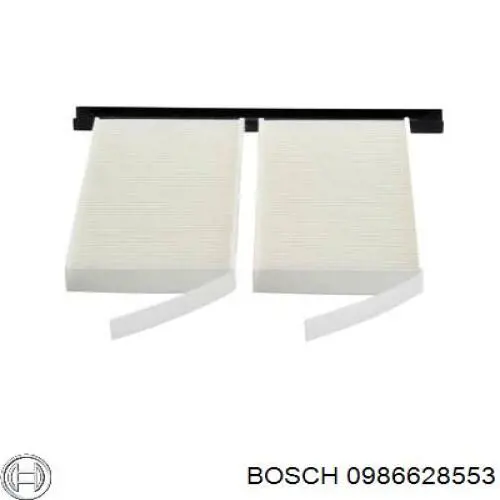 0 986 628 553 Bosch filtro de habitáculo