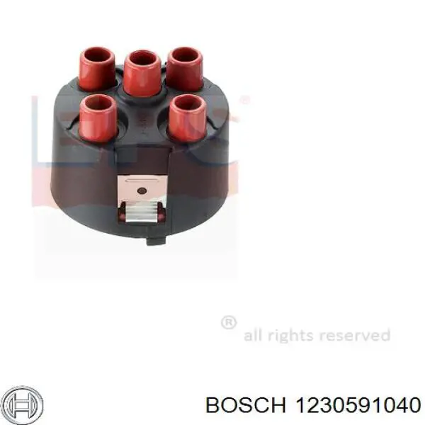 1230591040 Bosch tapa de distribuidor de encendido