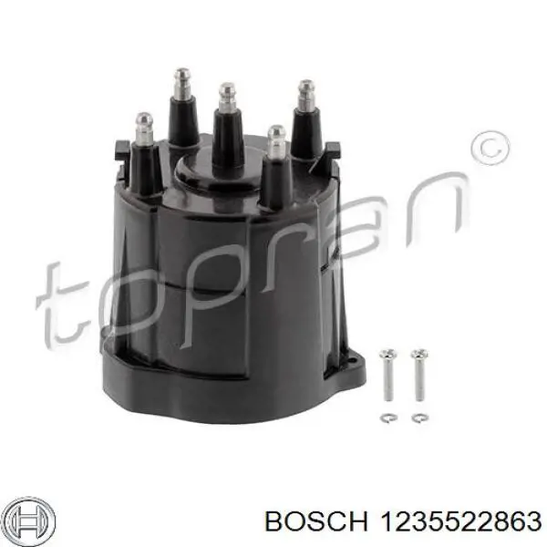 1235522863 Bosch tapa de distribuidor de encendido