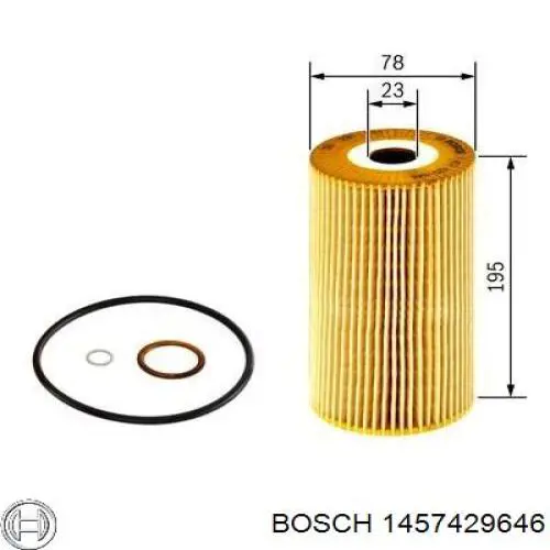 1457429646 Bosch filtro de aceite