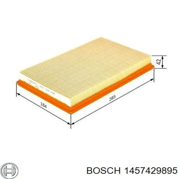 1457429895 Bosch filtro de aire