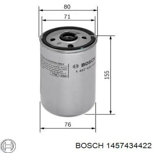 1457434422 Bosch filtro combustible