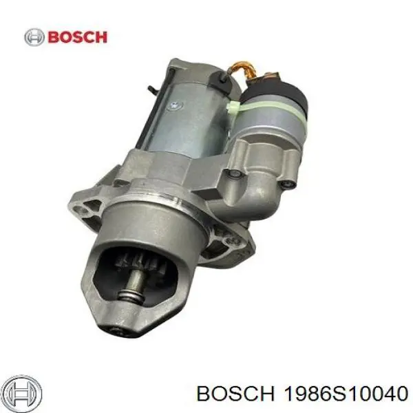 1986S10040 Bosch motor de arranque