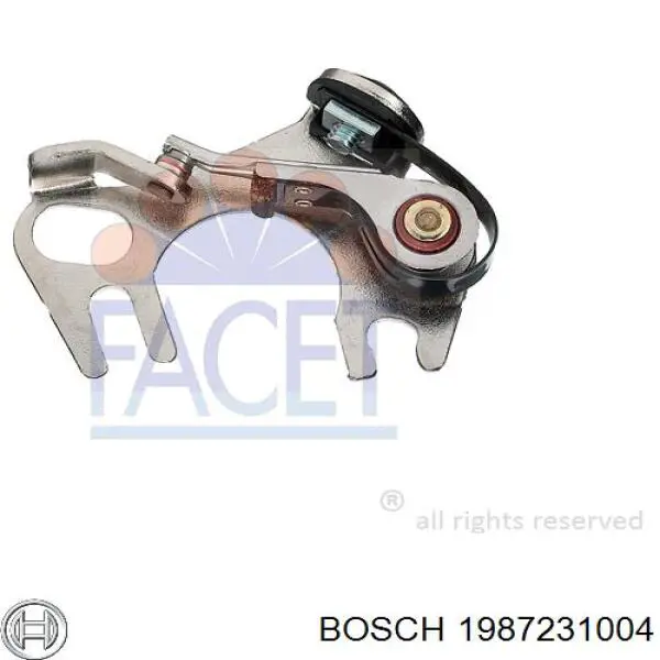 1987231004 Bosch rotor del distribuidor de encendido