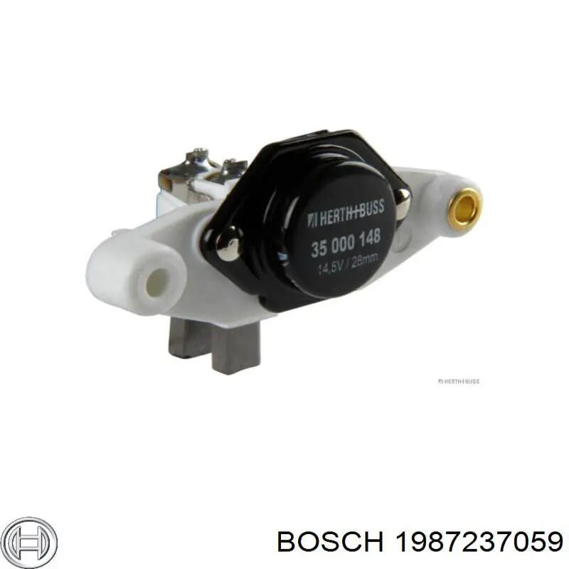 1987237059 Bosch regulador de rele del generador (rele de carga)