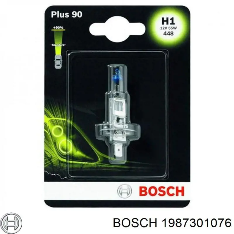 1987301076 Bosch bombilla halógena