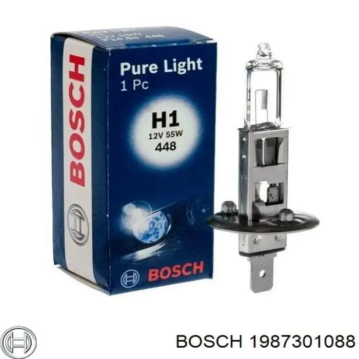 1987301088 Bosch bombilla halógena