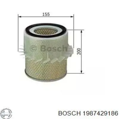 1987429186 Bosch filtro de aire