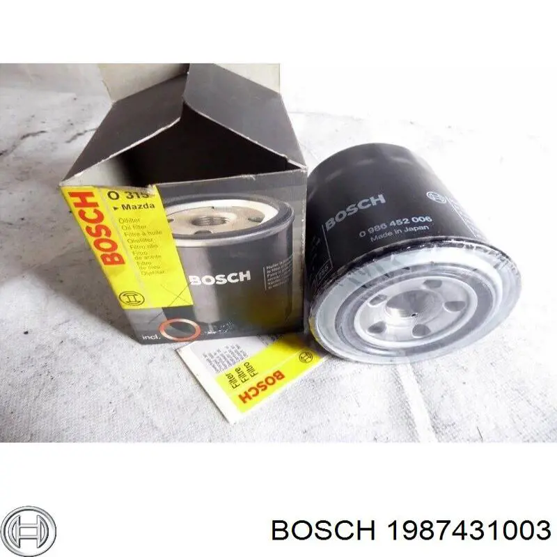 1987431003 Bosch filtro de habitáculo