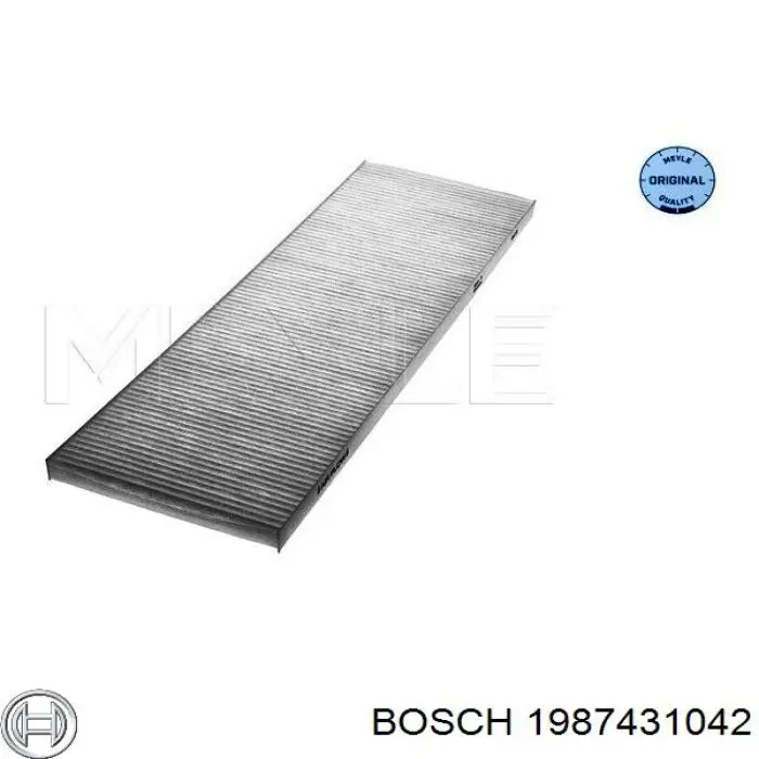 1987431042 Bosch filtro de habitáculo