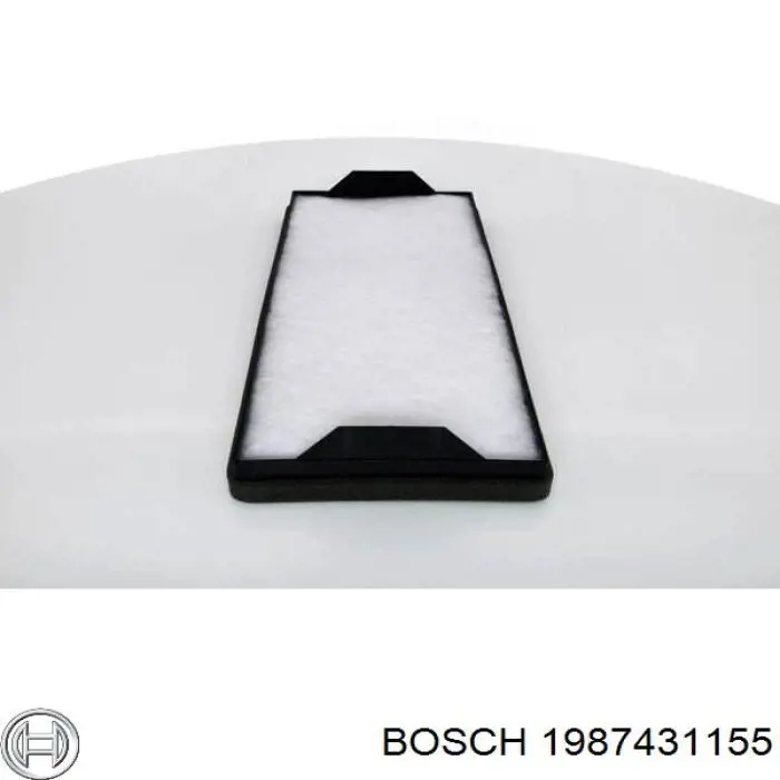 1 987 431 155 Bosch filtro de habitáculo